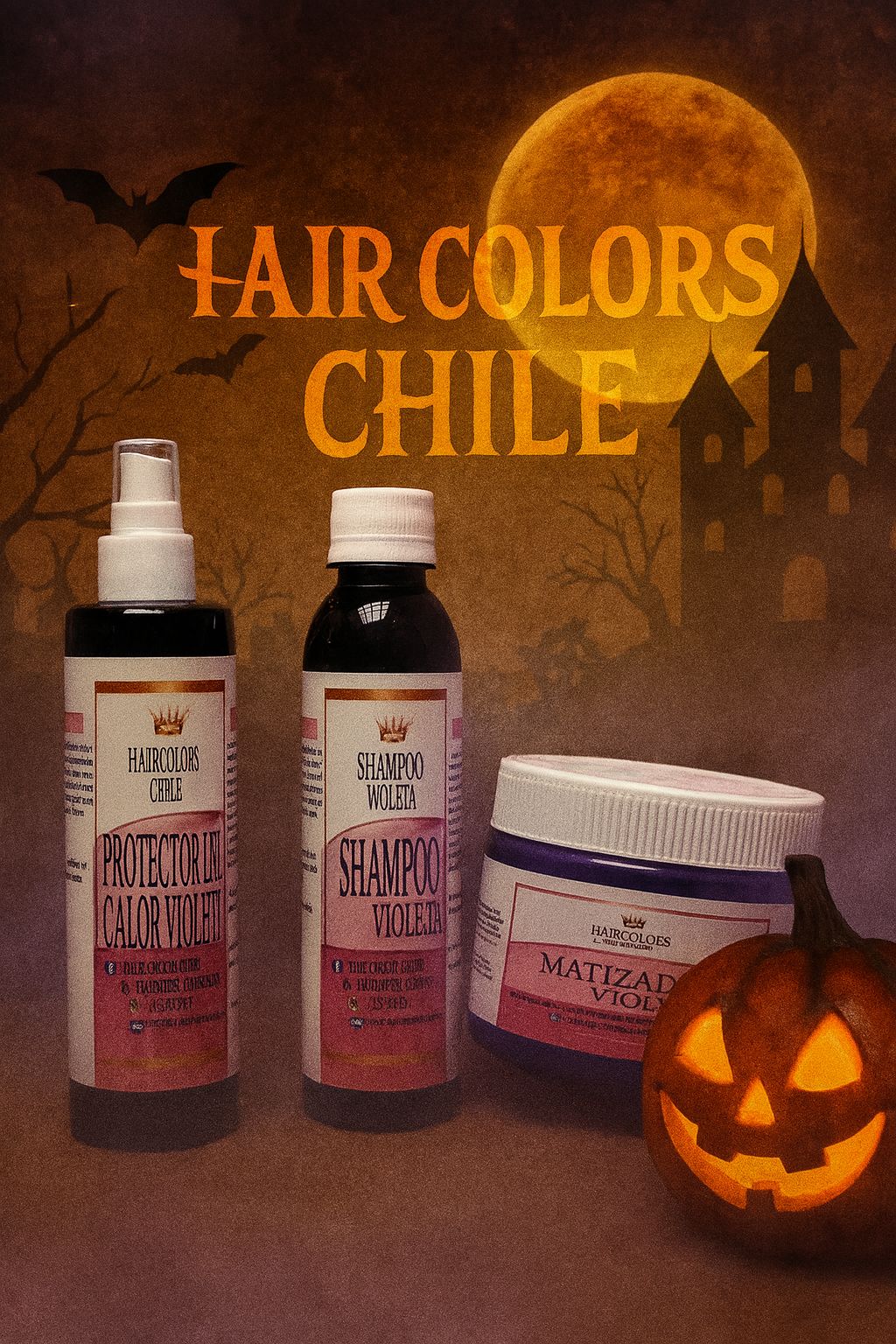 PACK 1 RUBIAS HALLOWEEN