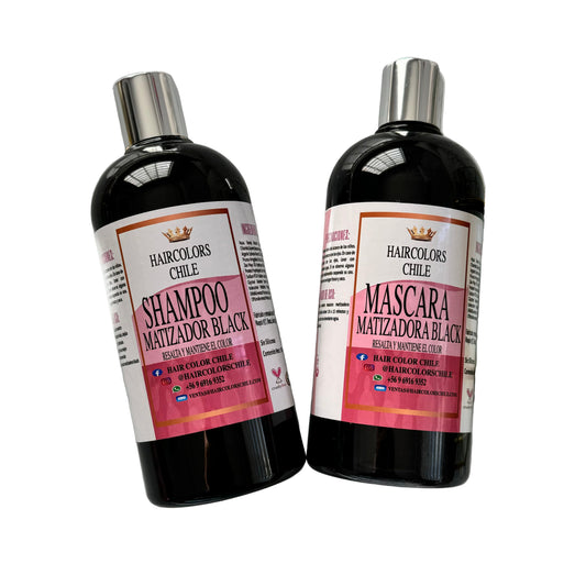 SHAMPOO Y MASCARA BLACK