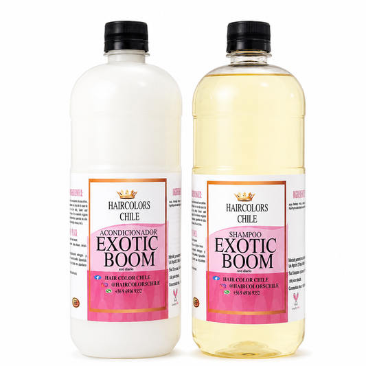 PACK SHAMPOO & ACONDIONADOR EXOTIC BOOM 1000ML