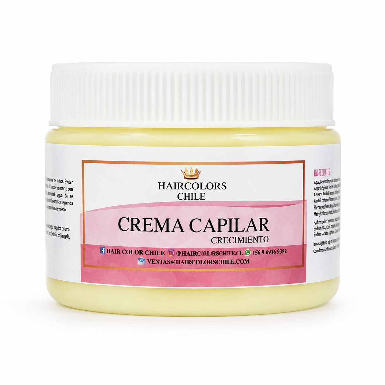 CREMA DEL CRECIMIENTO FORTALECE, NUTRE Y ESTIMULA EL CRECIMIENTO 300ML