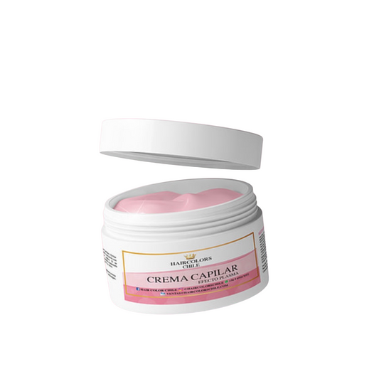 Crema capilar efecto plasma brillo extremo